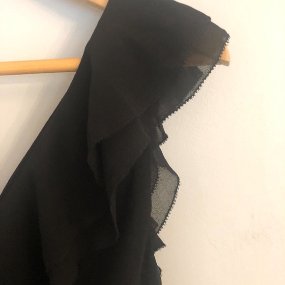 C/MEO Collective Black Ruffle Romper Playsuit - Picture 9 of 15